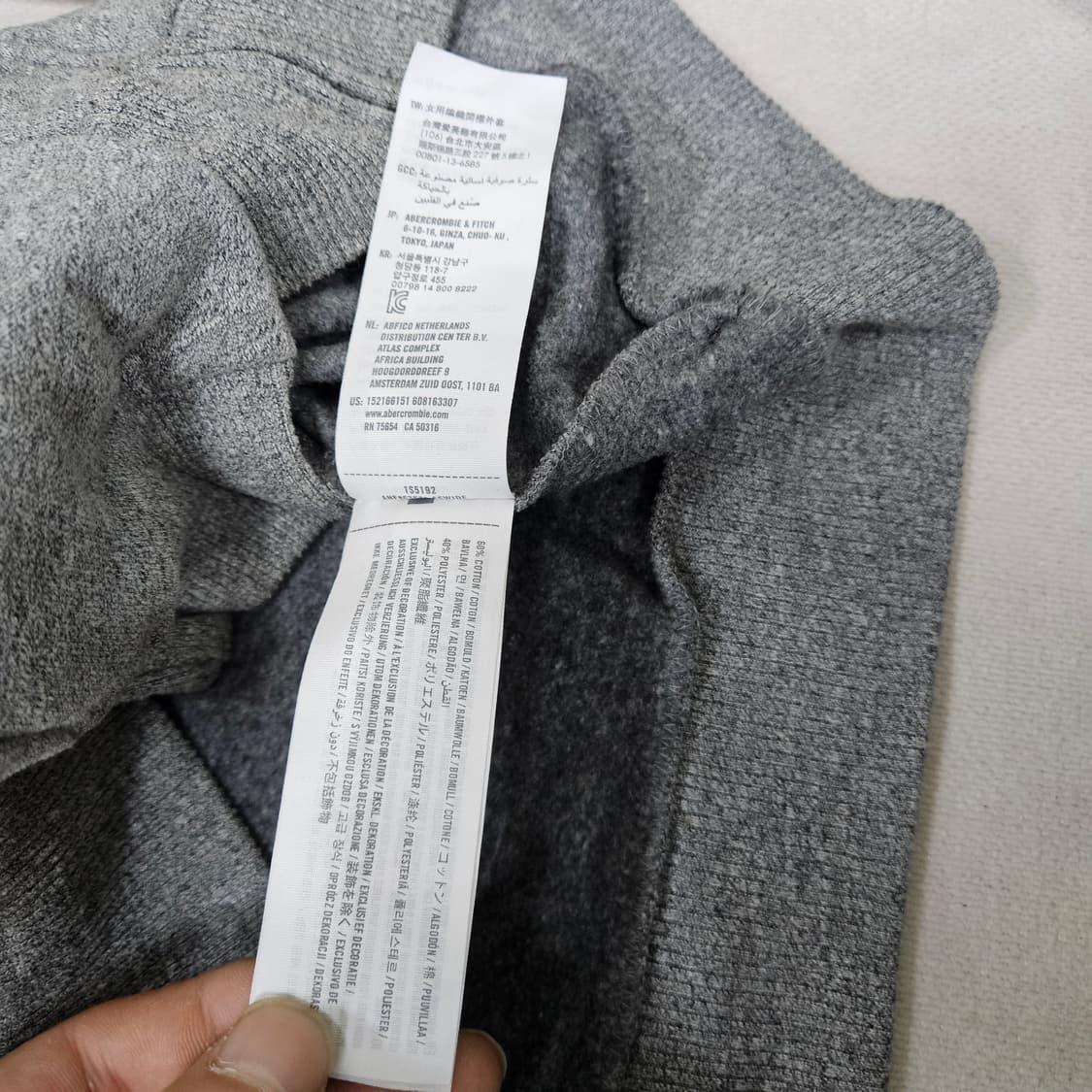 M 아베크롬비 여성 빈티지로고 후드집업 0313Y 상품이미지6