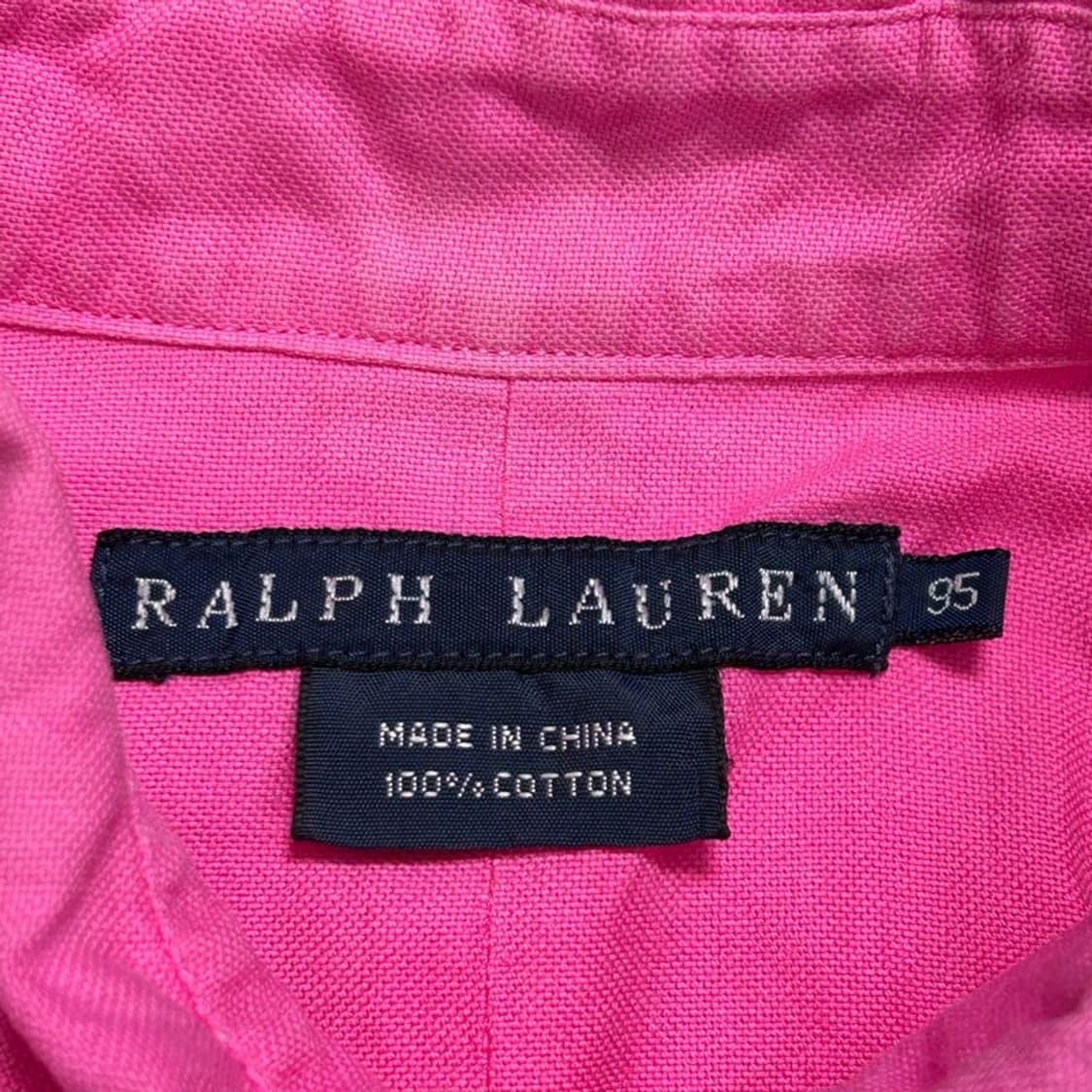 폴로랄프로렌 슬림핏 핑크 베이직 셔츠 95 상품이미지5