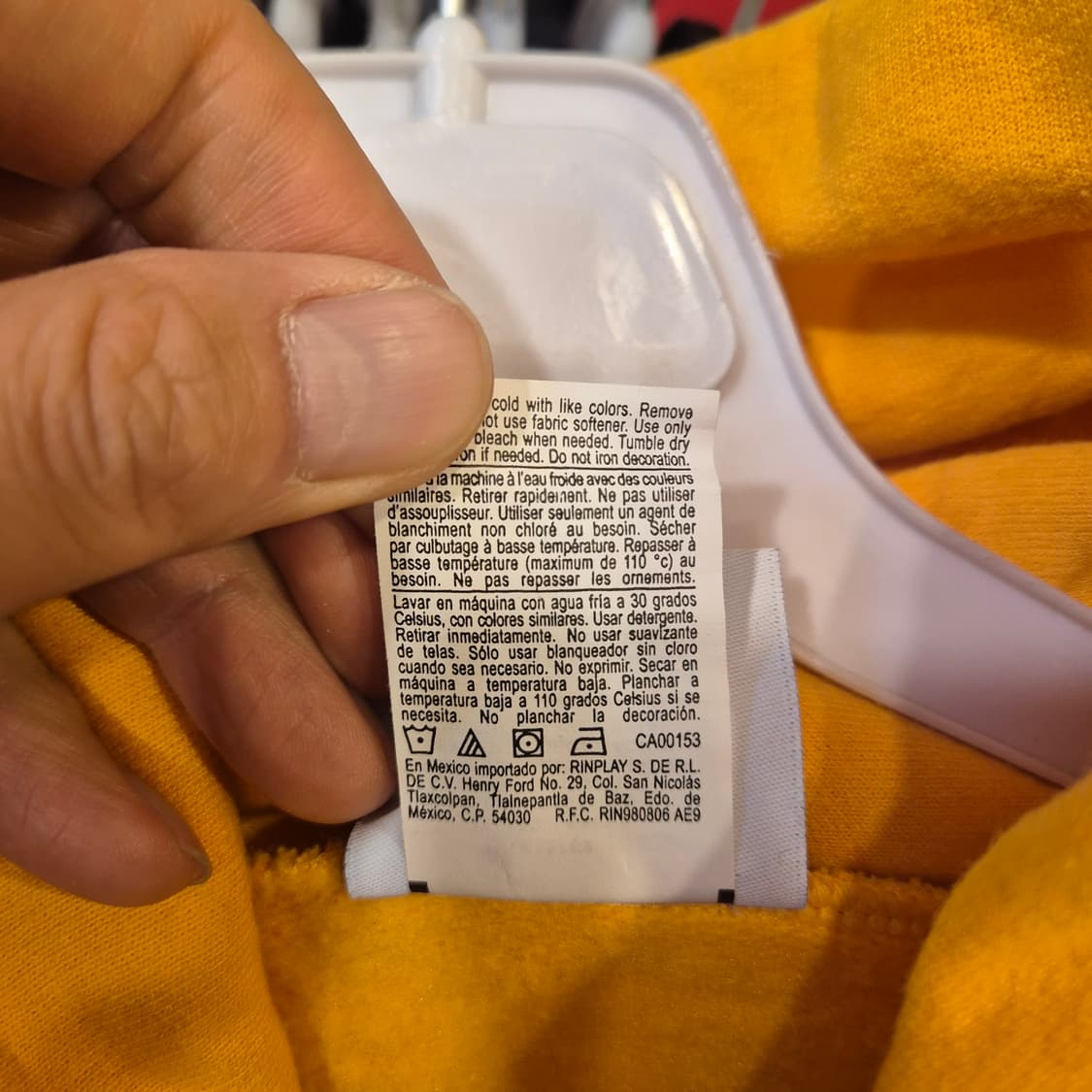 M 챔피온 옐로우 후드 상품이미지5