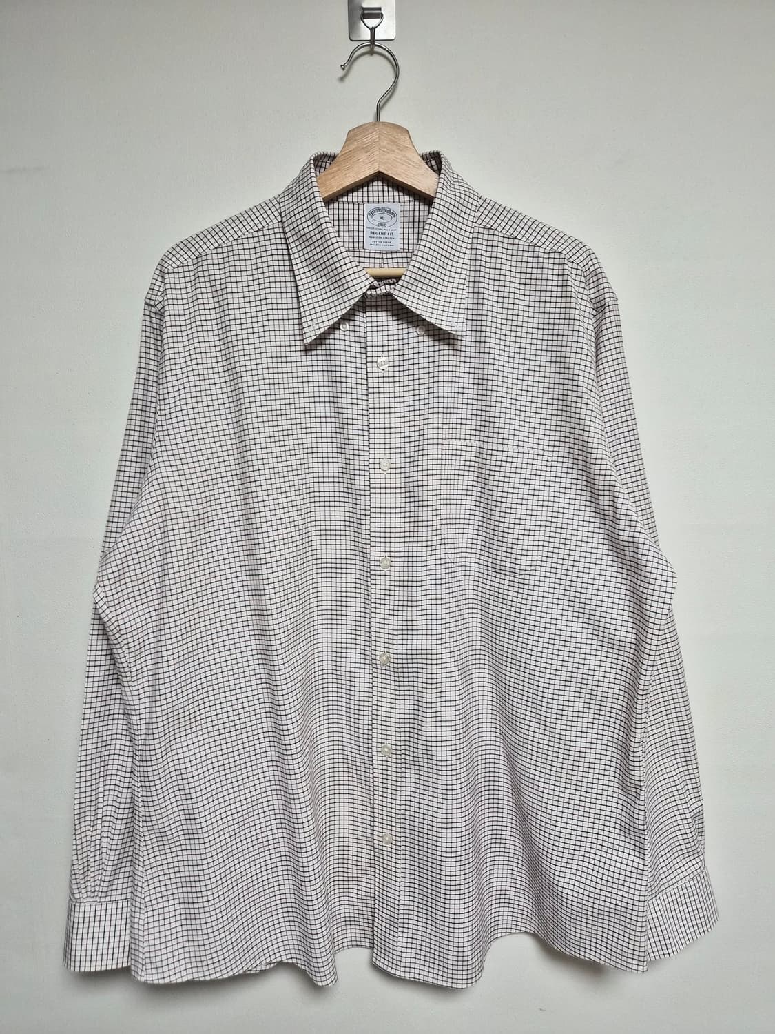 브룩스브라더스 체크 셔츠 XL사이즈 - S352 상품이미지1