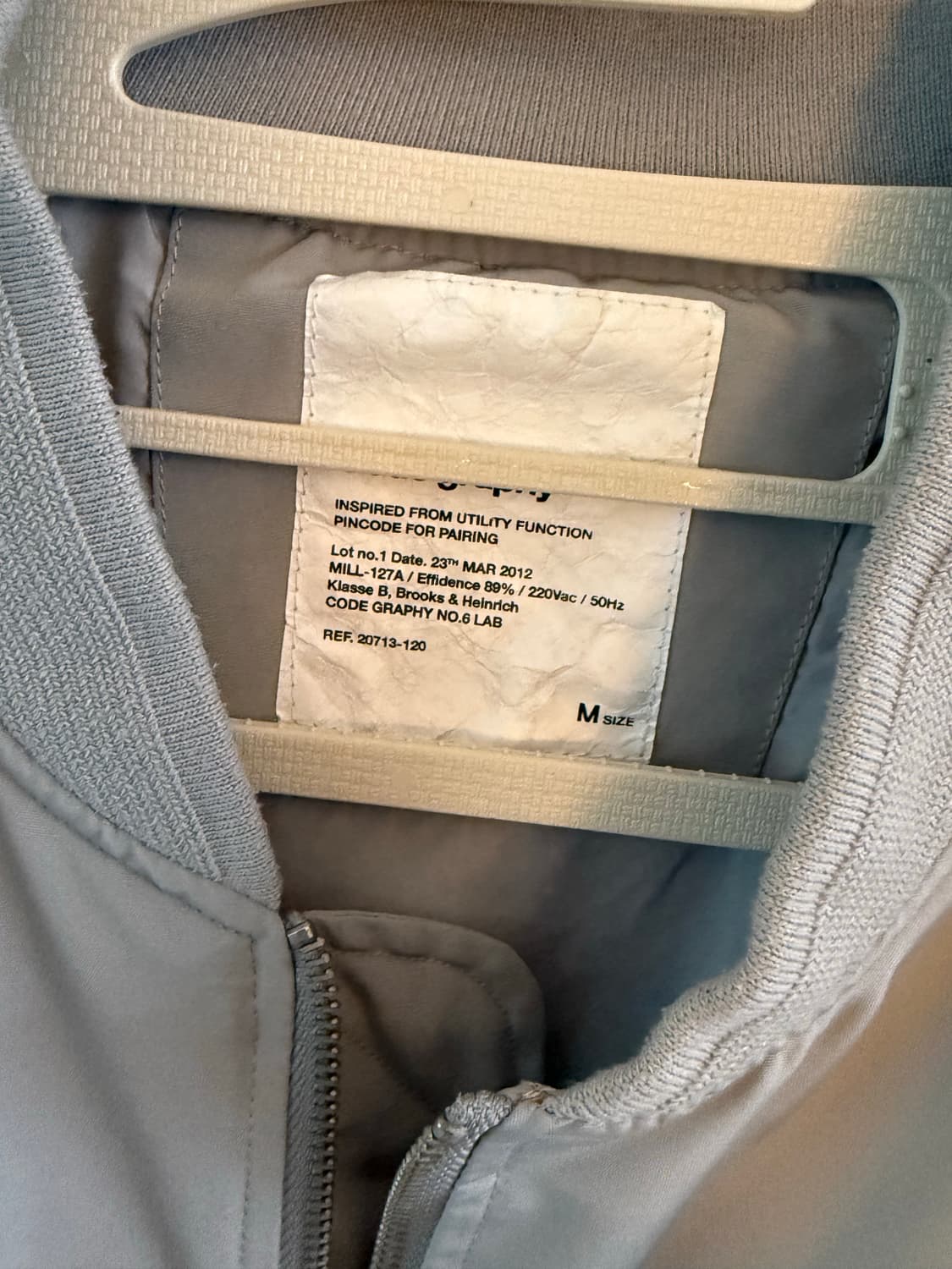 코드그래피 항공 점퍼 상품이미지4