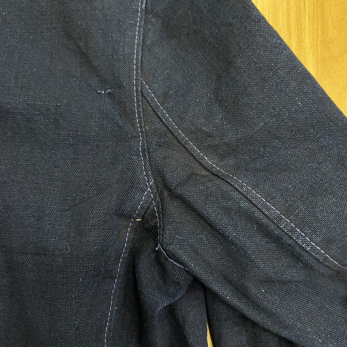 Schott perfecto 쇼트 퍼펙토 네이비 데님 더플 토글 자켓 S 상품이미지9