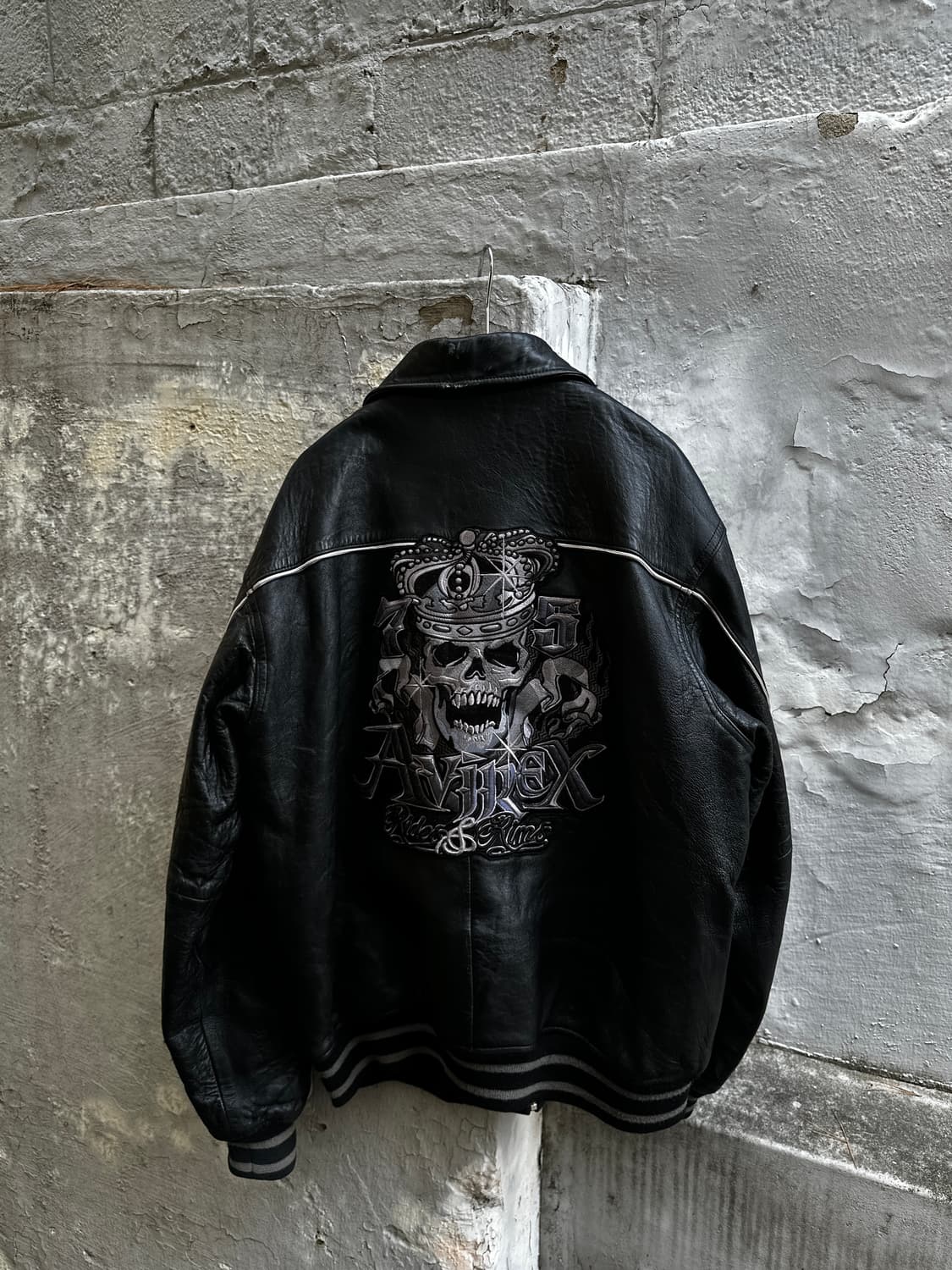 아비렉스 avirex riders king 레더 자켓  상품이미지1