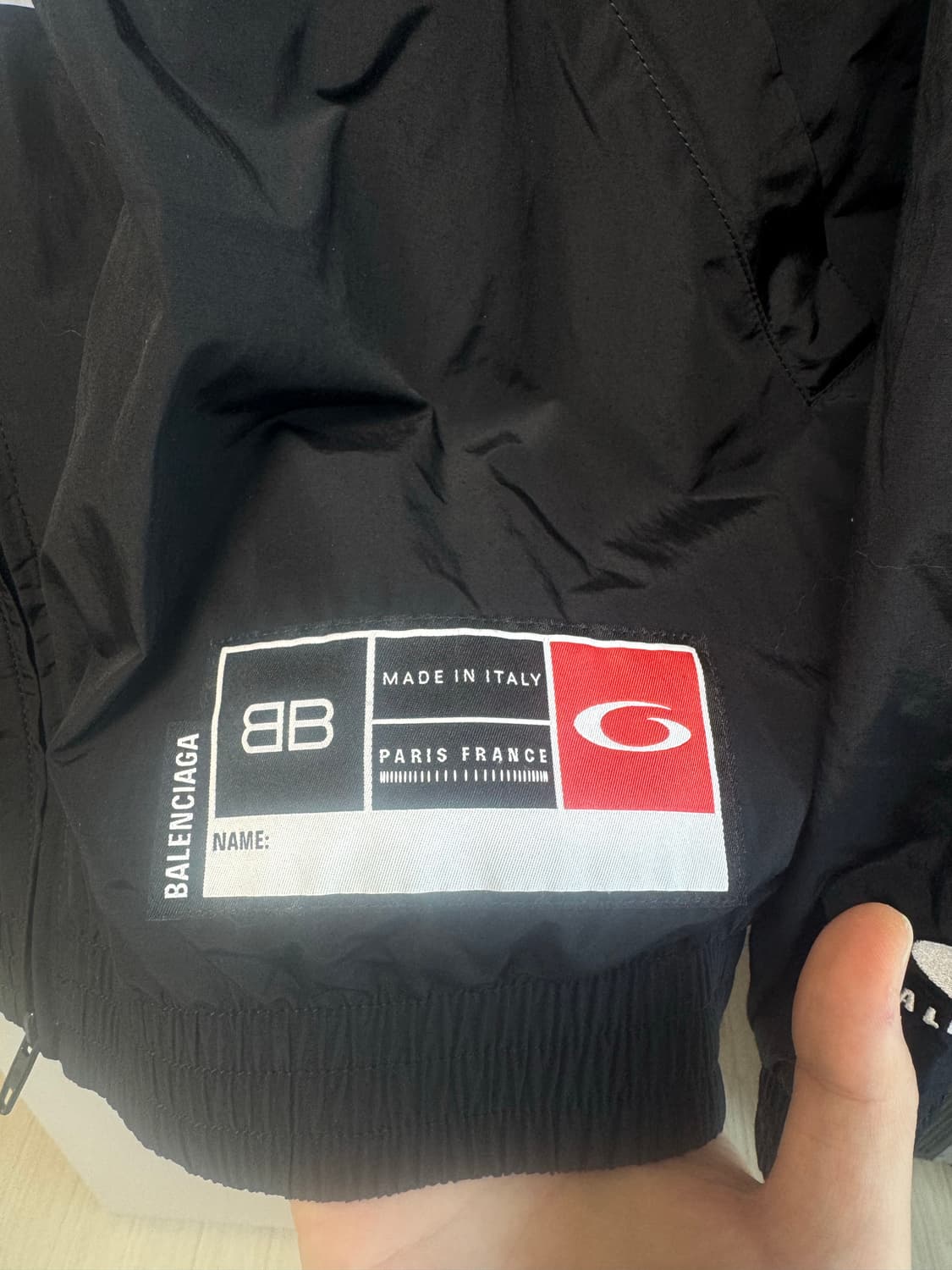 발렌시아가 바스켓볼 트랙자켓 오버사이즈 S 상품이미지4