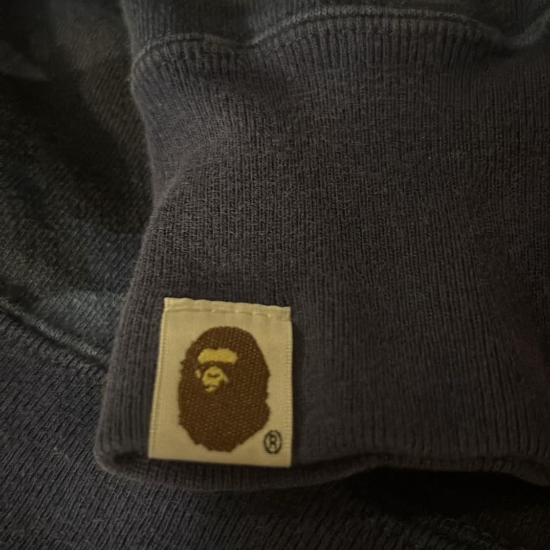 베이프 세퍼레이트 샤크 후드집업 블랙 블루 상품이미지8