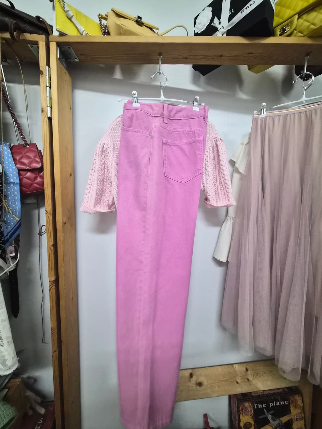 케이플 코튼 니트. better 핑크데님 상품이미지8