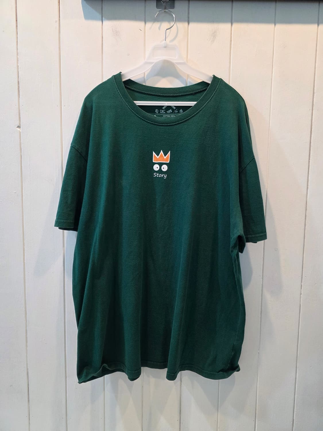 다솔컴퍼니 케쥬얼 로고 빈티지 반팔티 상품이미지1