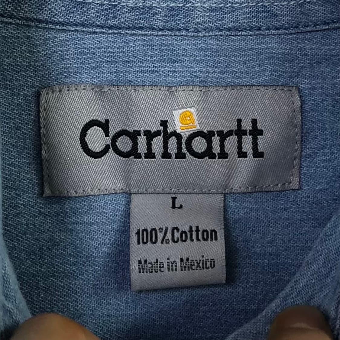105 칼하트 데님 셔츠 상품이미지3