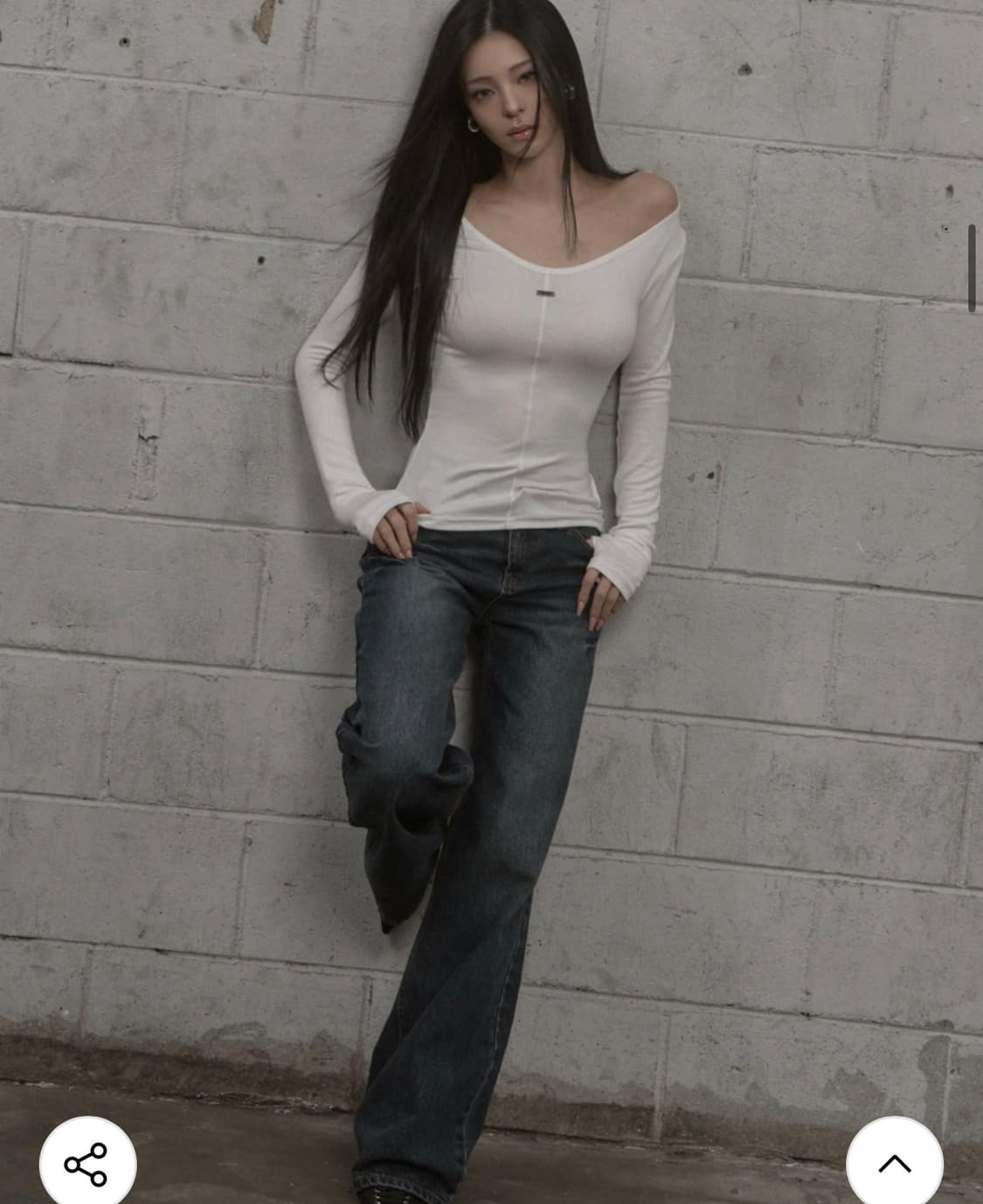 카키포인트 레코드 데님 S 사이즈 (새상품) 정가:13.0만 상품이미지5