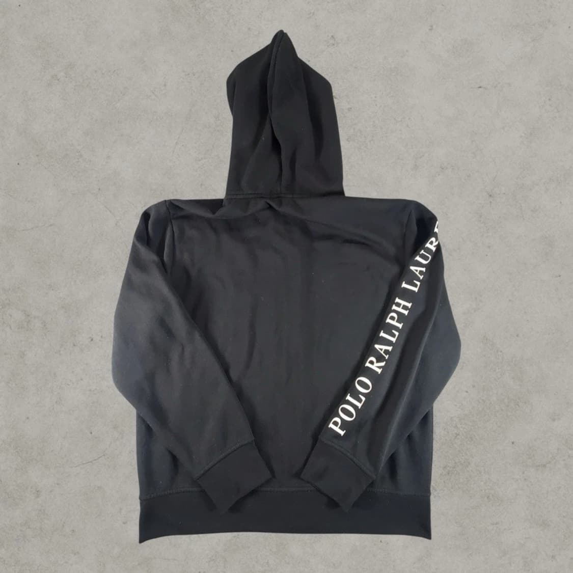 폴로 랄프로렌 빅 포니 후드 집업 블랙 상품이미지6