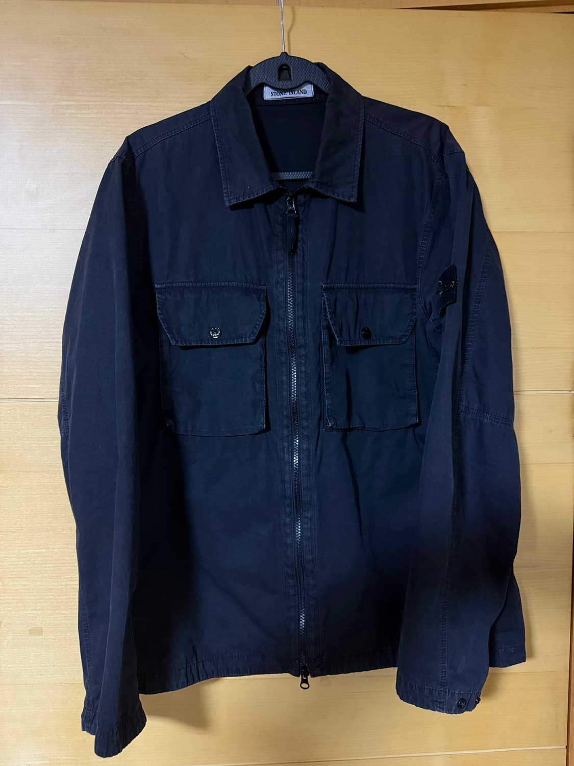 21FW 스톤아일랜드 올드이펙트 오버셔츠 상품이미지1