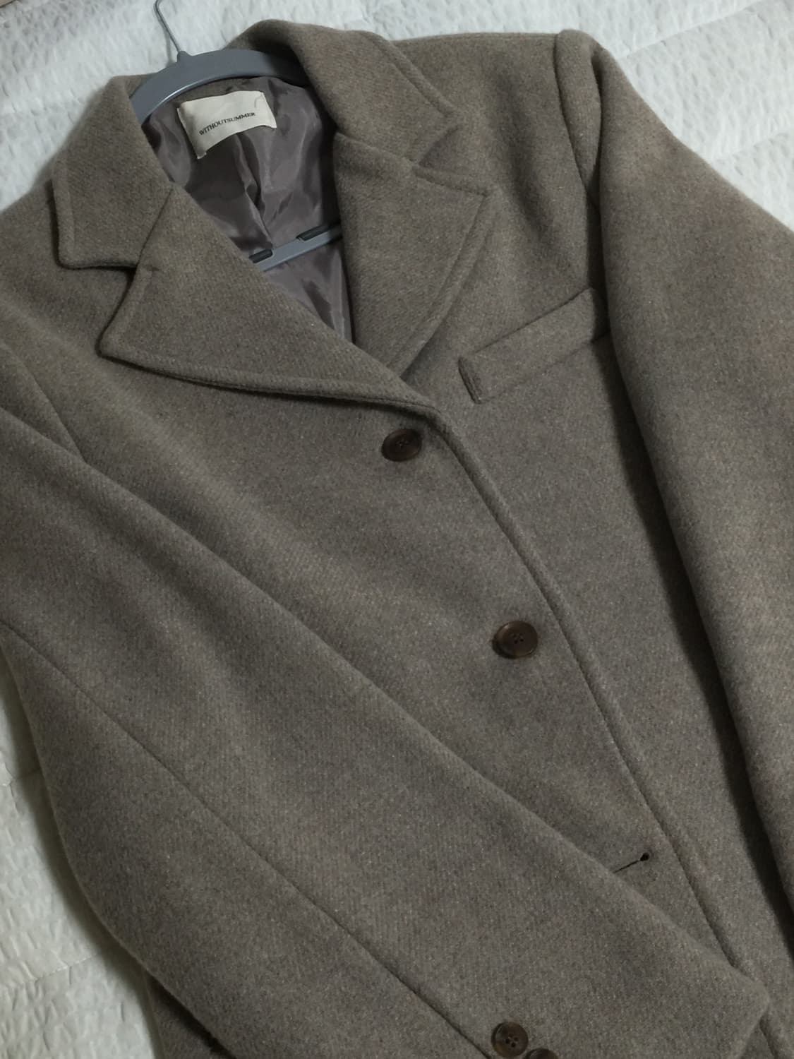 위드아웃썸머 Roman Jacket graybeige 상품이미지2