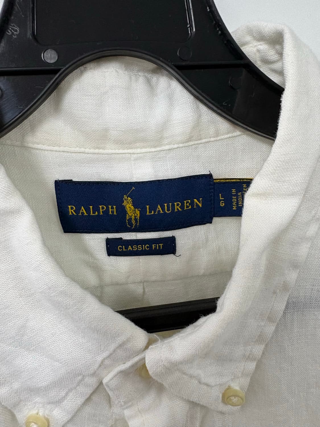 폴로 랄프로렌 큐알 신형 린넨 반팔 티셔츠 상품이미지6