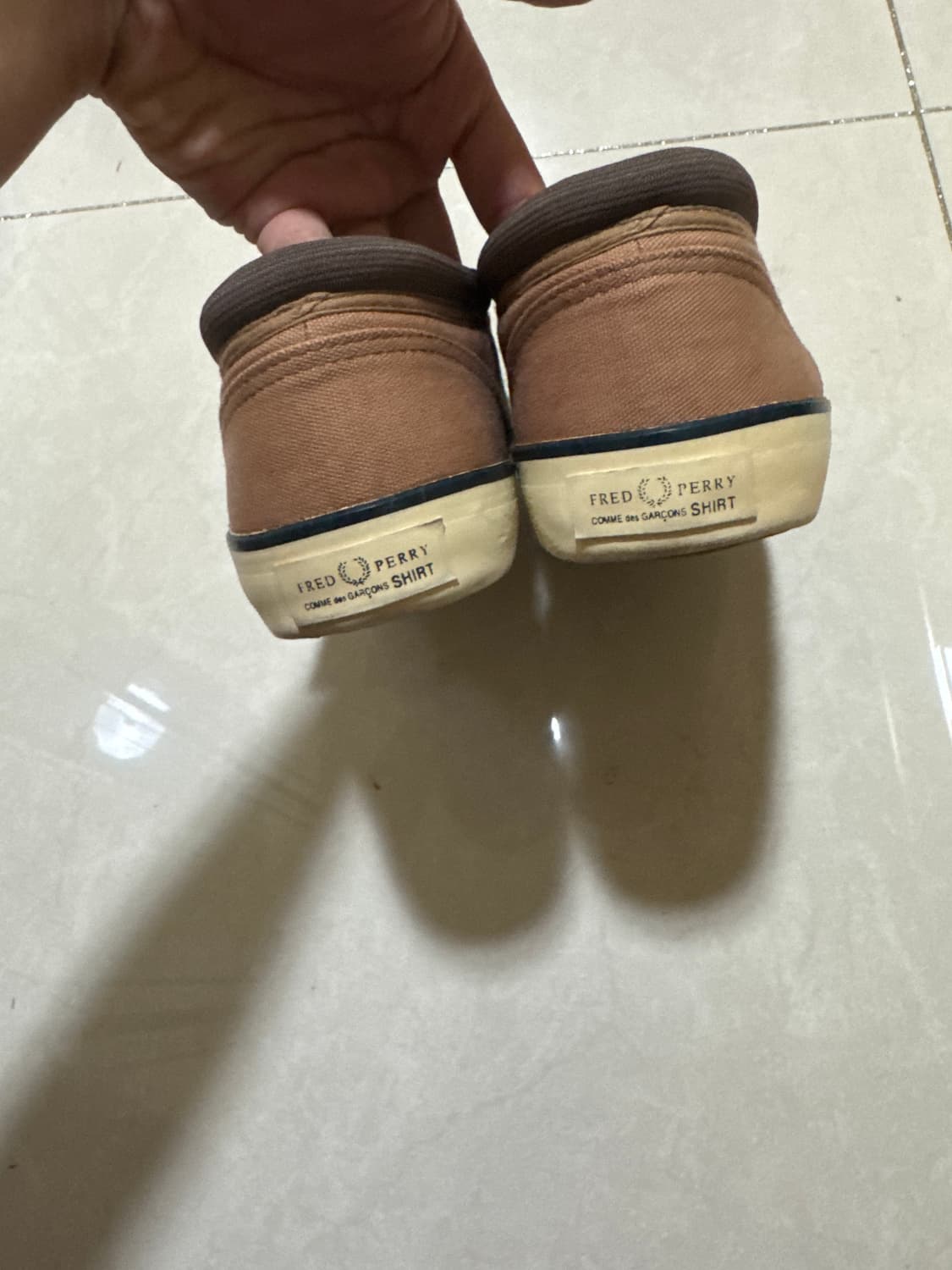 꼼데가르송X프레드페리 스니커스 (255~260) 상품이미지2