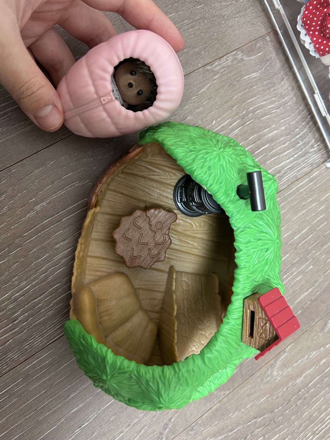 실바니안 고슴도치 요람바구니 집 세트 상품이미지1