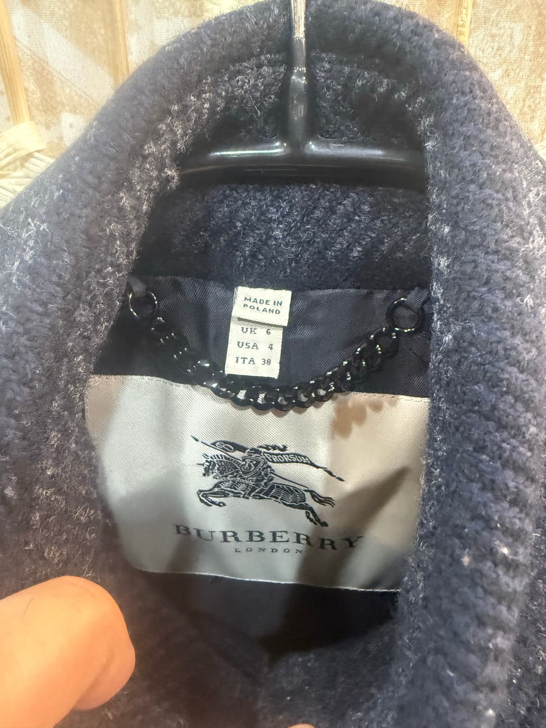 38/55-66 정품 버버리 코트 팝니다 상품이미지2