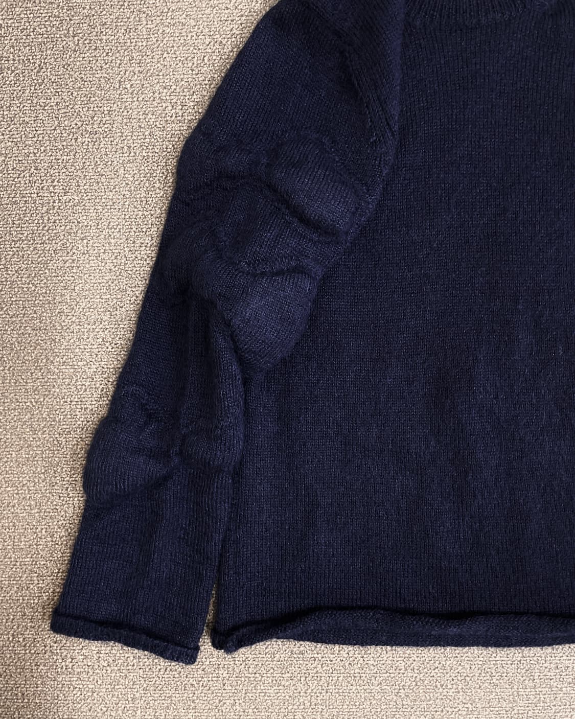 꼼데가르송 리본 입체 패드 니트 풀오버 상품이미지4