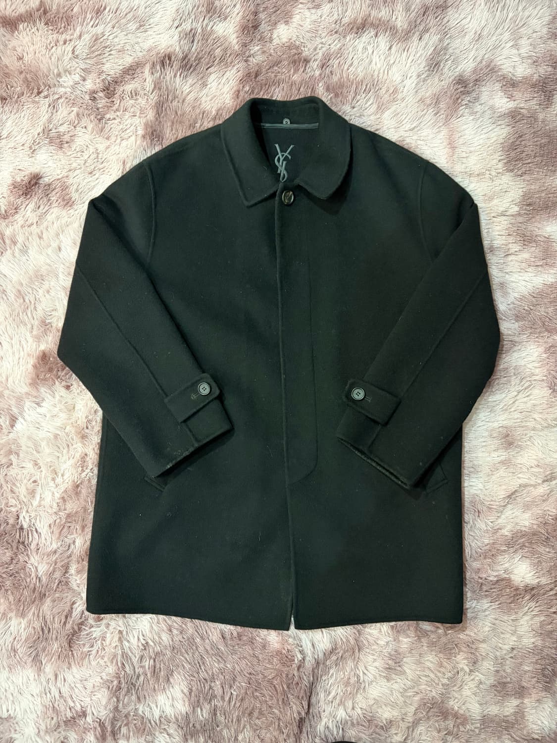 입생로랑 YSL 올드스쿨 울 코트 상품이미지1