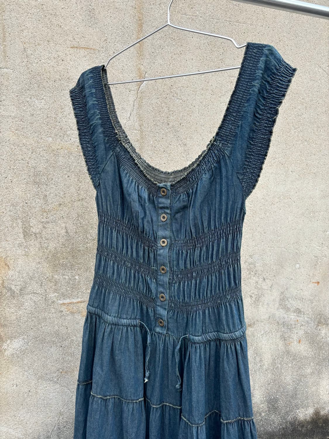 빈티지 슬리브리스 원피스 상품이미지5