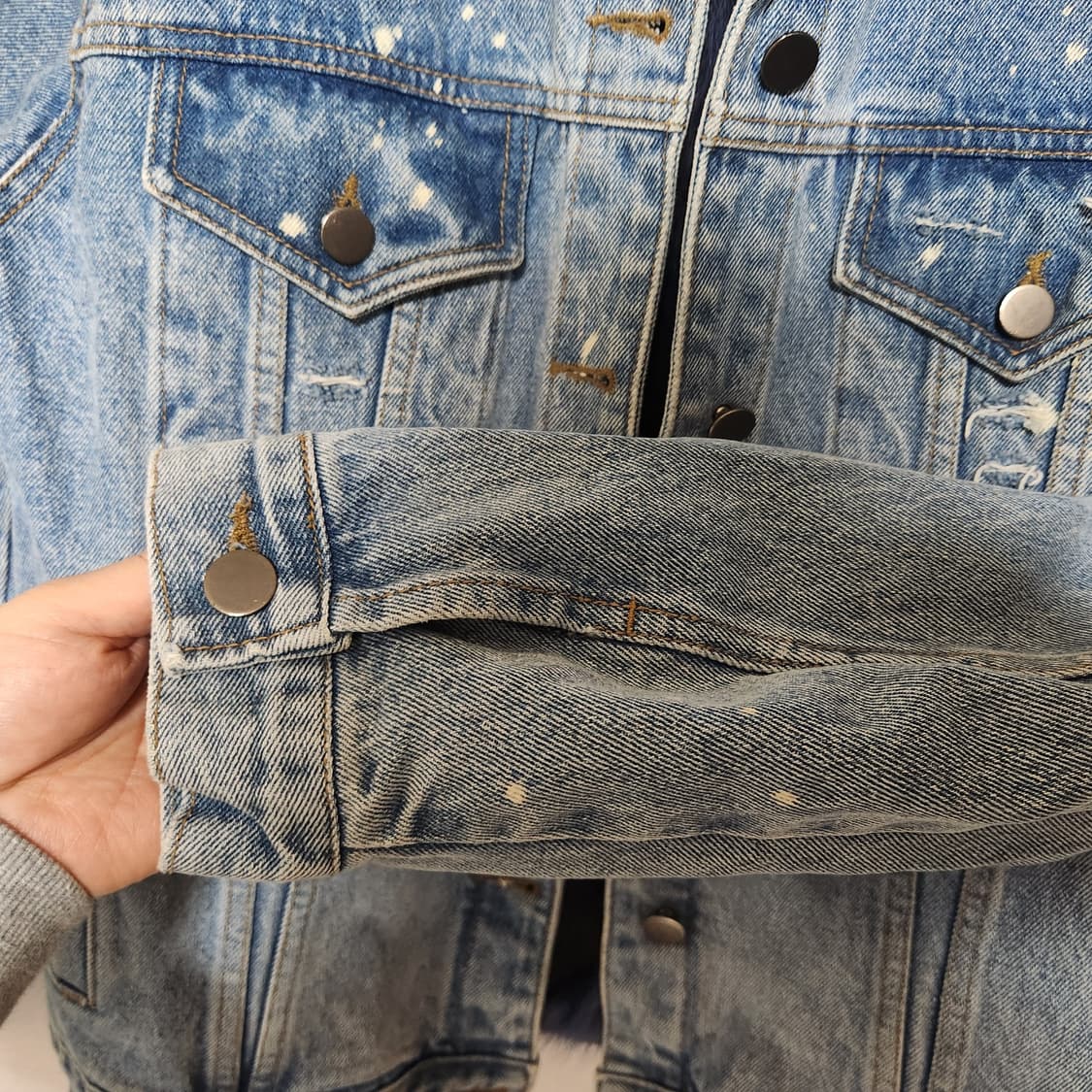 리얼 폭스 청자켓 프리 상품이미지6