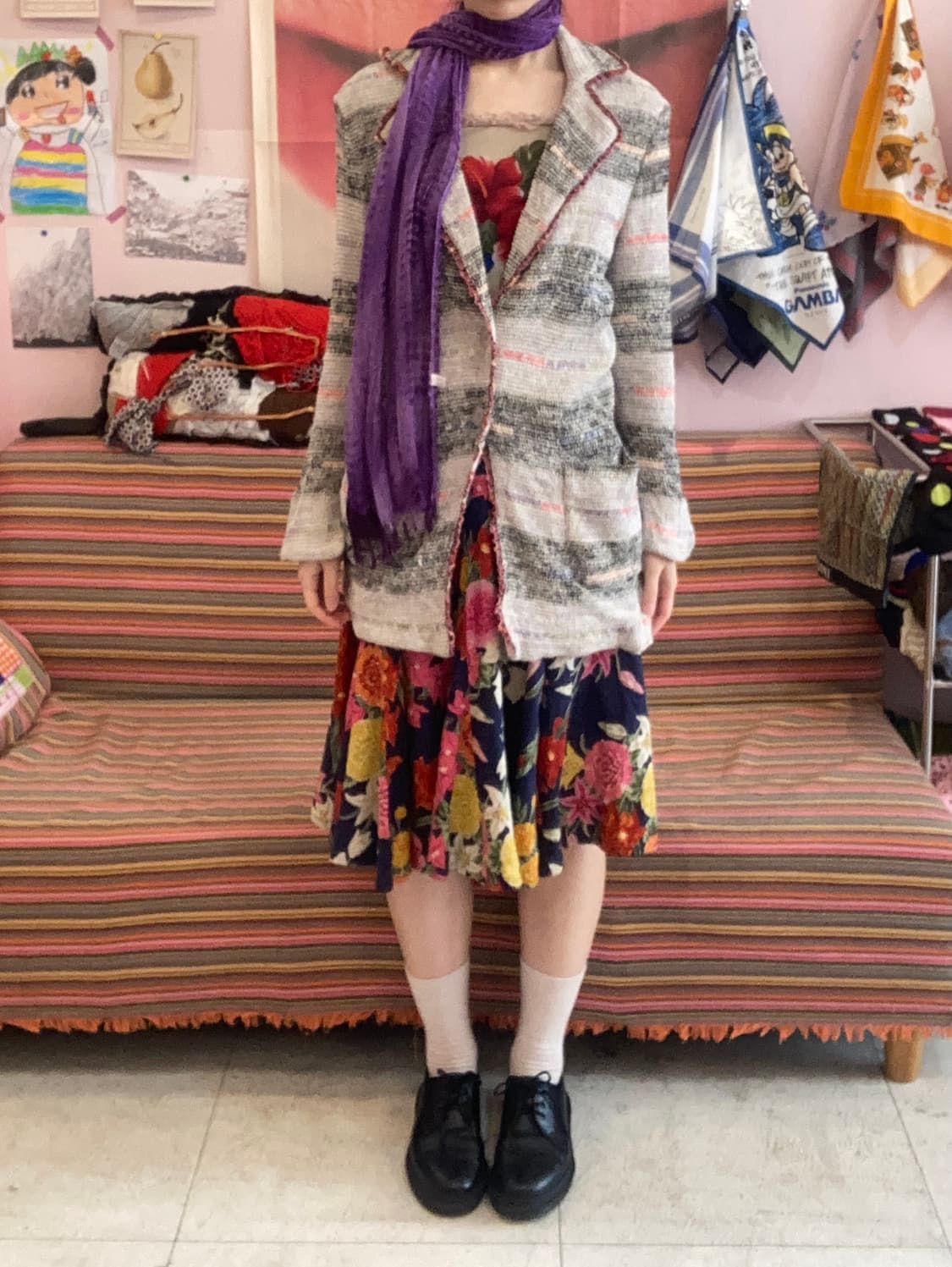 샤넬st 가벼운 트위드 롱 자켓 상품이미지1