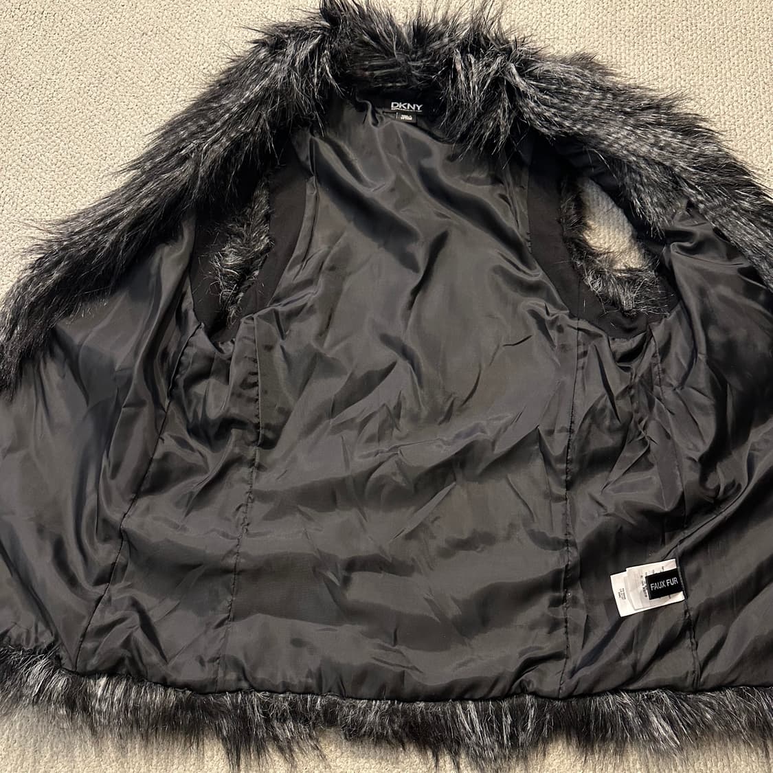 DKNY 퍼 베스트 상품이미지7