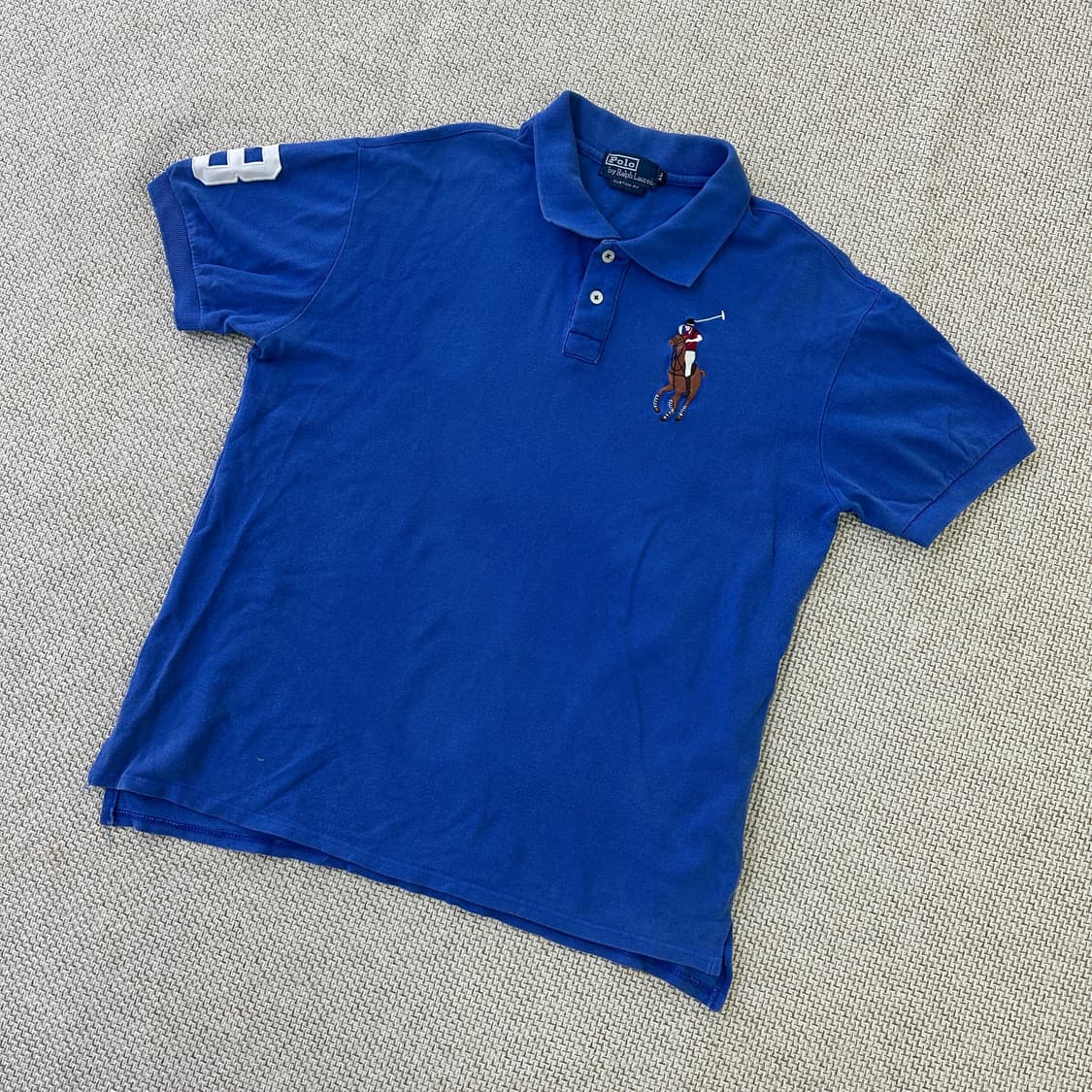 XL 폴로랄프로렌 빅포니 블루 반팔 0413D 상품이미지1