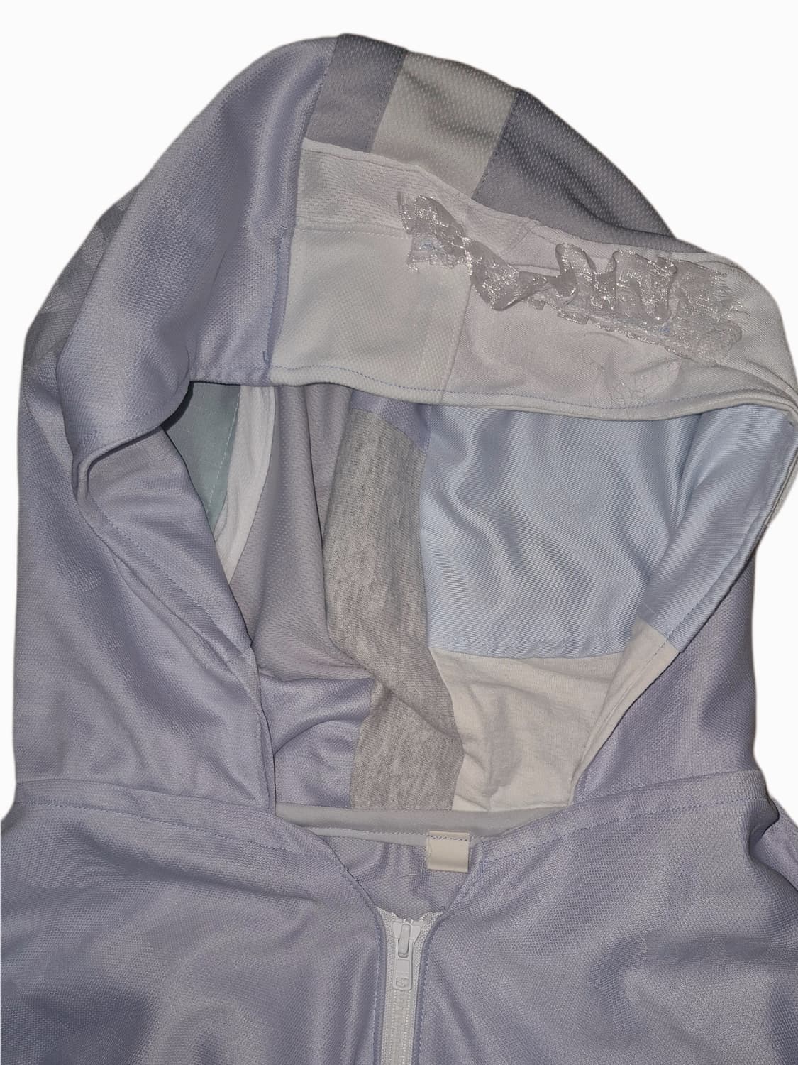 핸드메이드 콜라주 후드 집업 섭컬 서브컬처 미즈이로 져지 상품이미지2