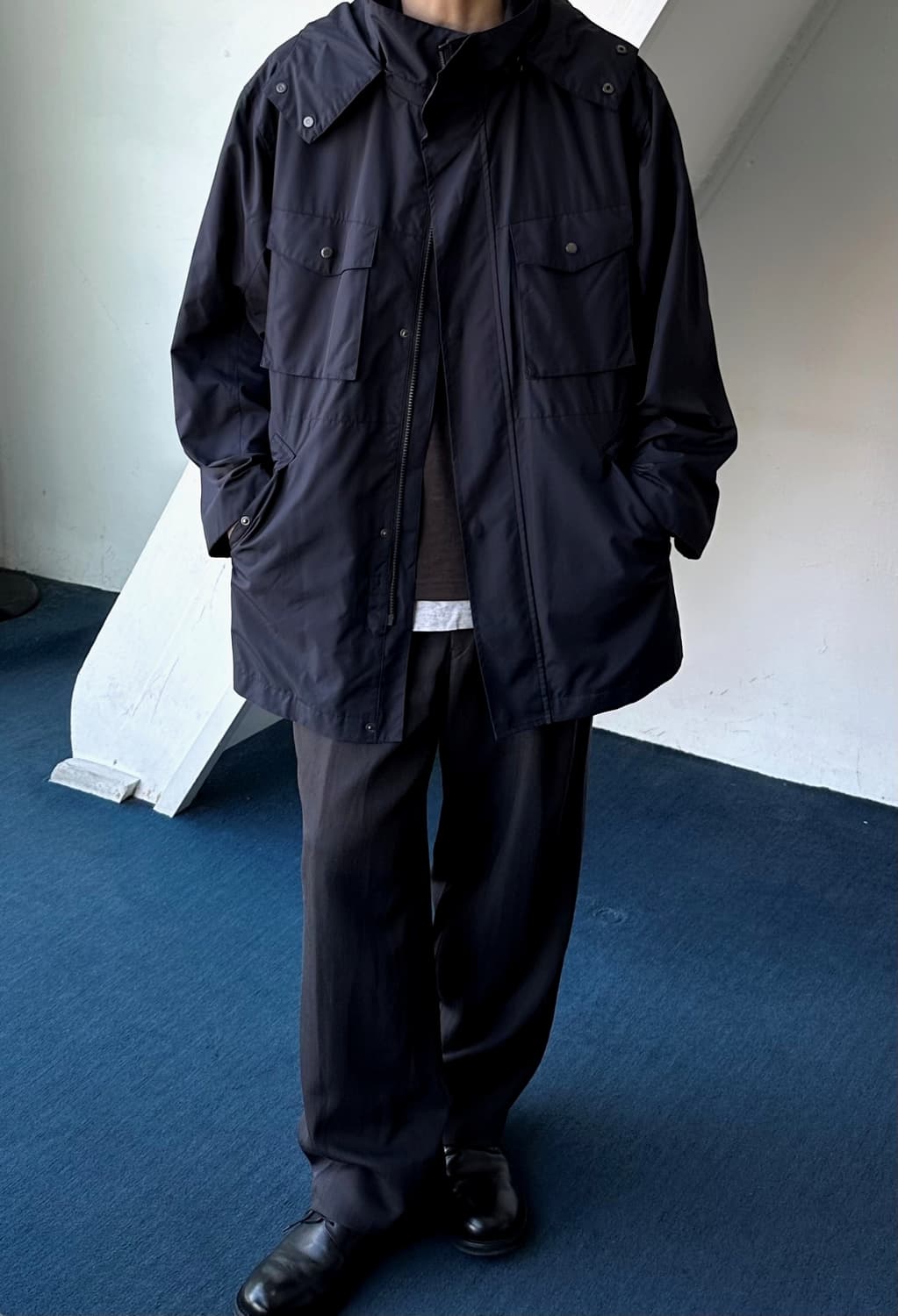High count poly design mil parka 상품이미지9