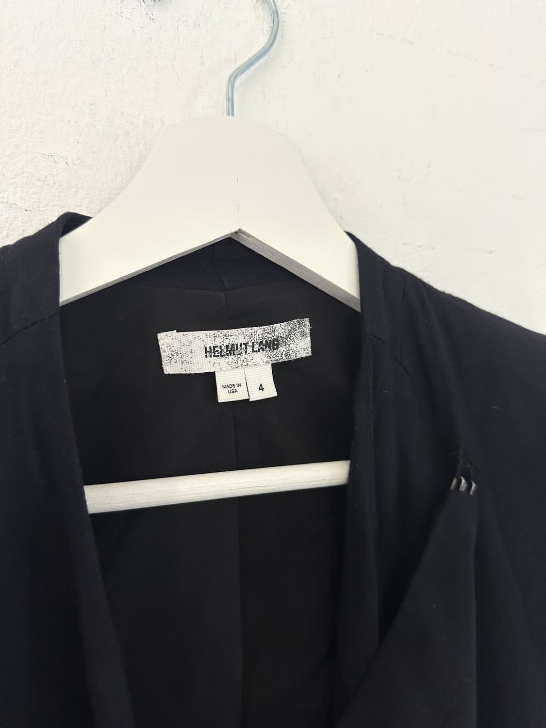 헬무트랭 아카이브 비대칭 드레이프 블레이저 상품이미지3