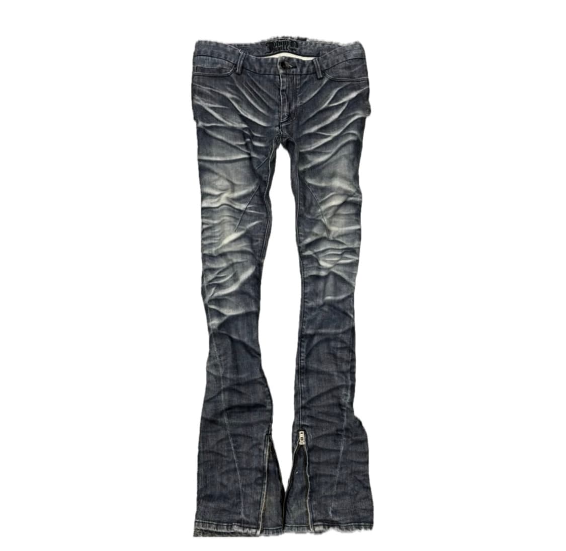 johnny wolf archive washing zip denim 상품이미지1