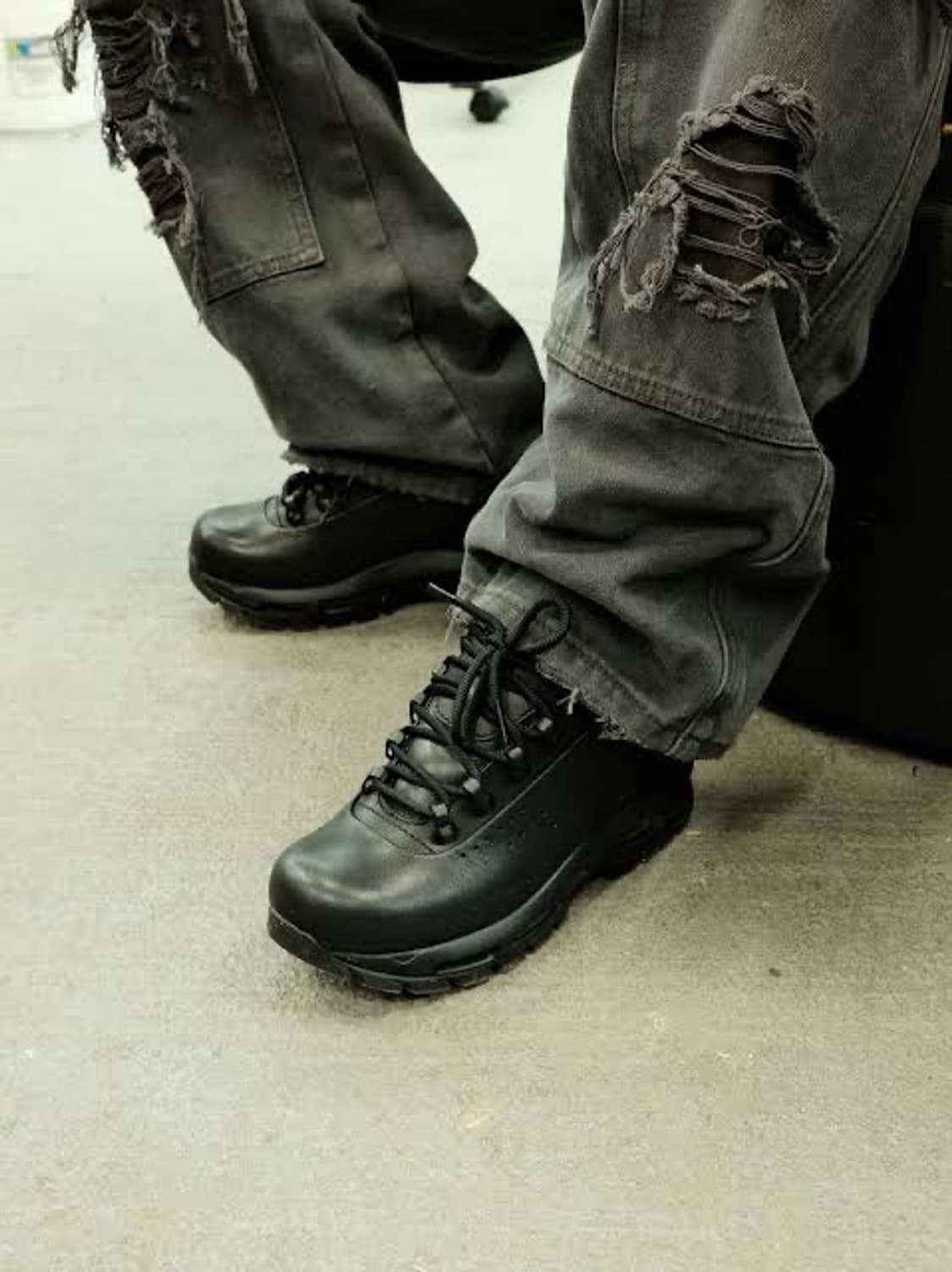 나이키 에어맥스 고아돔 로우 블랙 앤트러사이트 상품이미지1