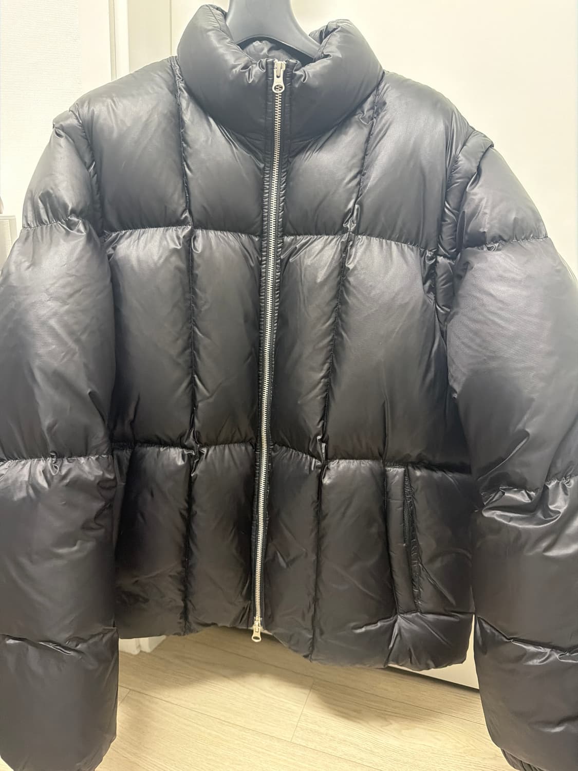 브라운야드 패딩 디테쳐블 블랙 5사이즈 상품이미지3