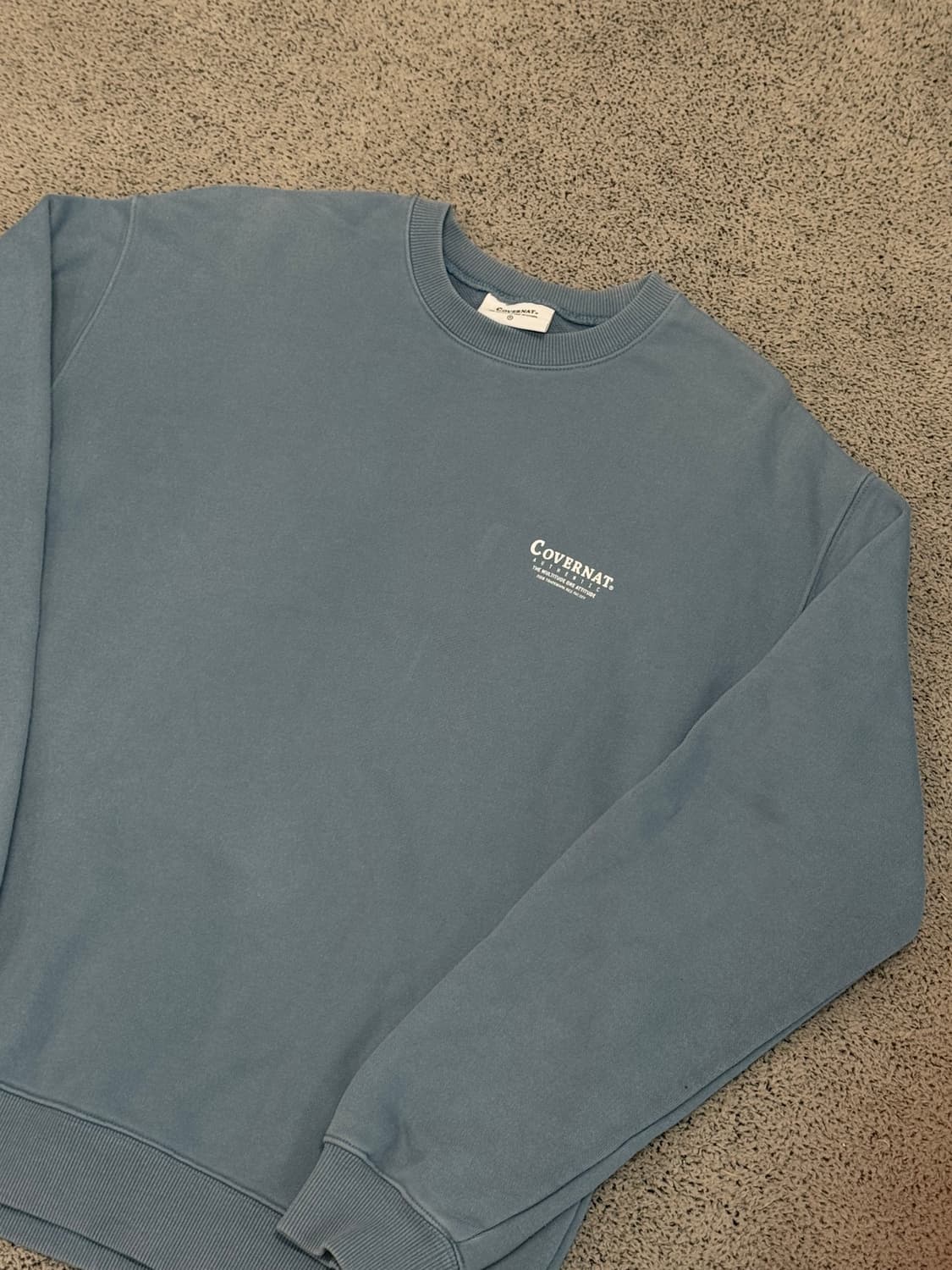 (S) 커버낫 백로고 맨투맨 상품이미지2