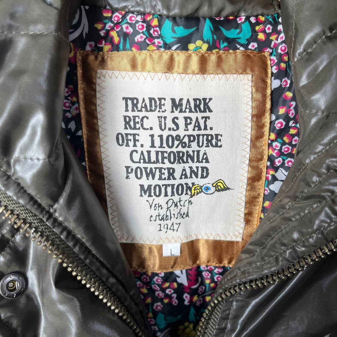 [Von Dutch] 본더치 셔링 야상 패딩 상품이미지5