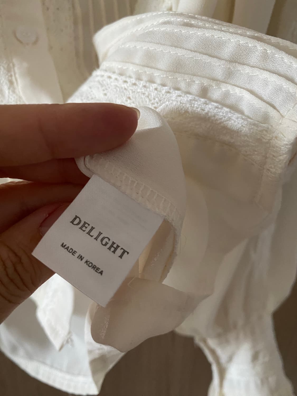 딜라이트 레이스 블라우스 상품이미지4