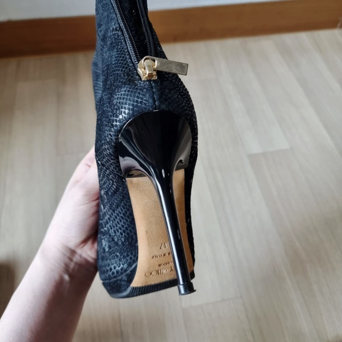 지미추 앵클부츠 (30분착/비브람완/신품급/표기37/235mm추천) 상품이미지8