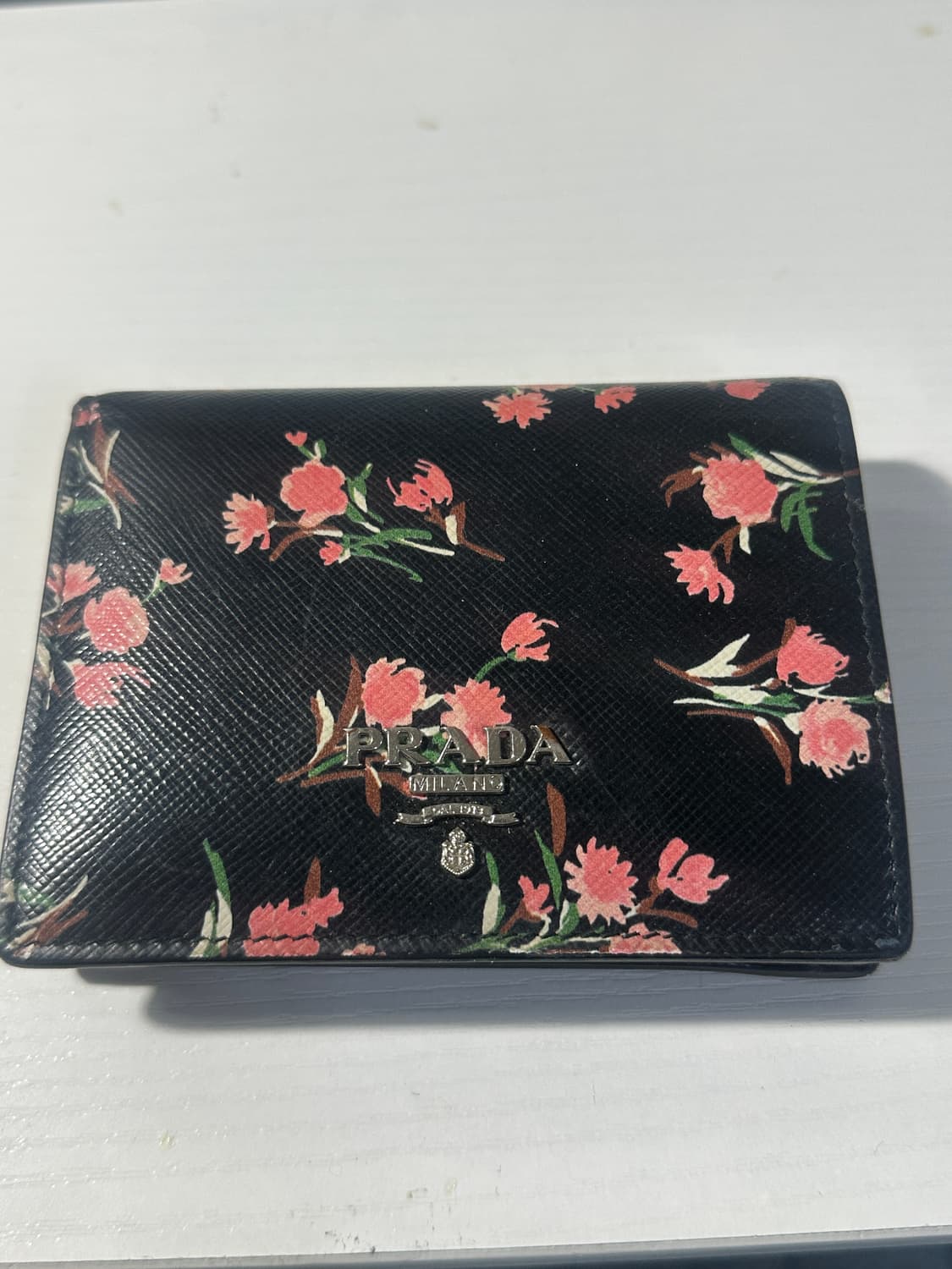 프라다 플라워 지갑 상품이미지1