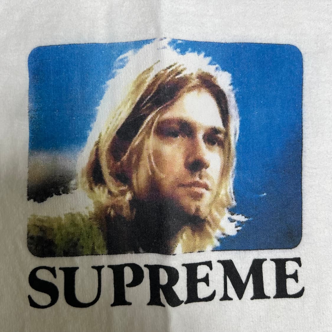 23SS 슈프림 커트 코베인 티셔츠 화이트 XL 상품이미지2