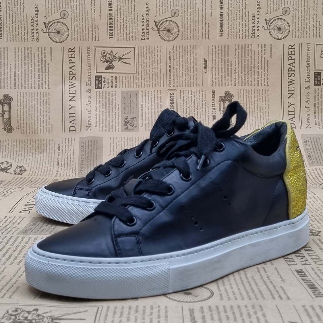 알베르토페르마니 키높이스니커즈245 굽4.5 상품이미지1