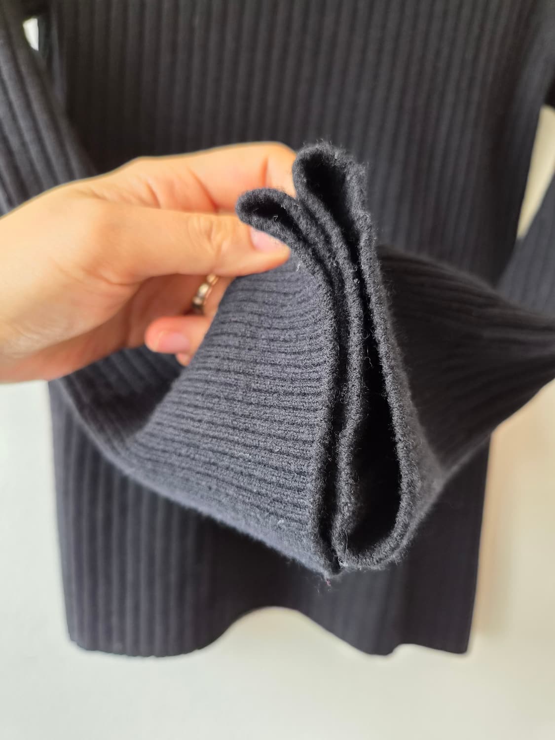 랑방 Lanvin 여성 캐시미어터틀넥니트 90사이즈 상품이미지4