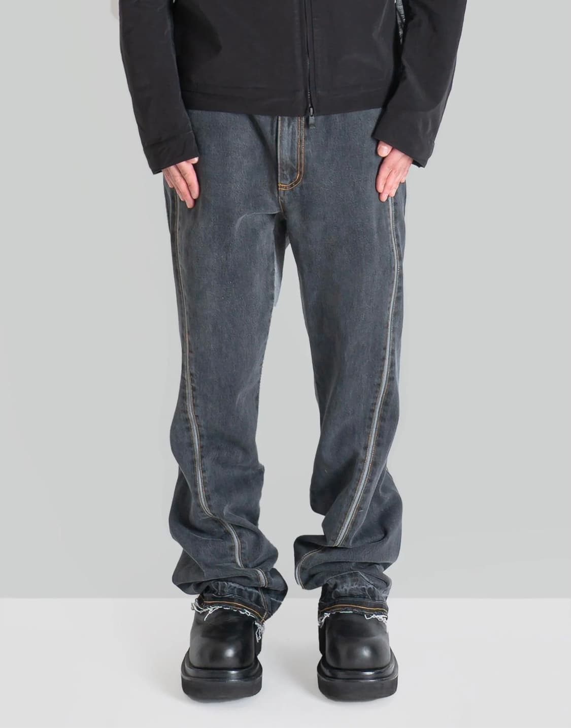 엑슬림 EP.7 03 TROUSERS CHARCOAL XLIM 팬츠 상품이미지3