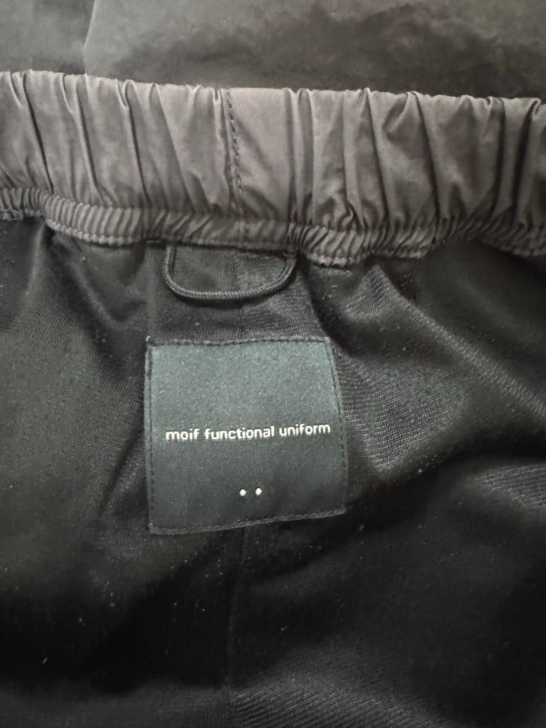모이프 23FW 유니폼 팬츠 차콜 2사이즈 상품이미지3