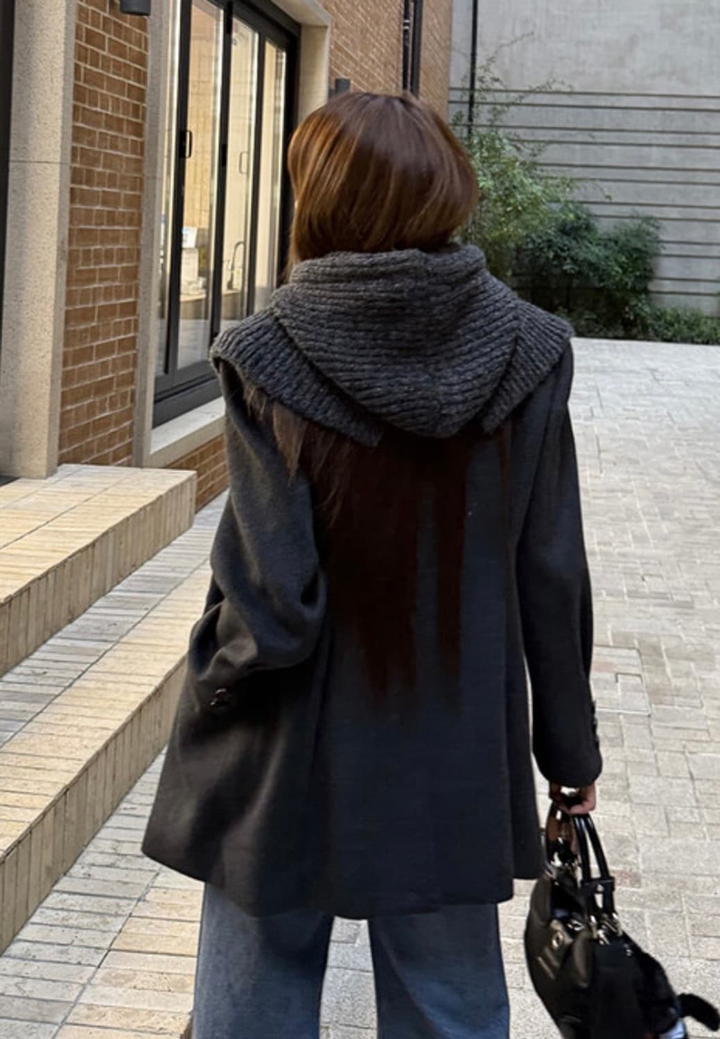 Marie 마리메이드 울 싱글 하프자켓 상품이미지3