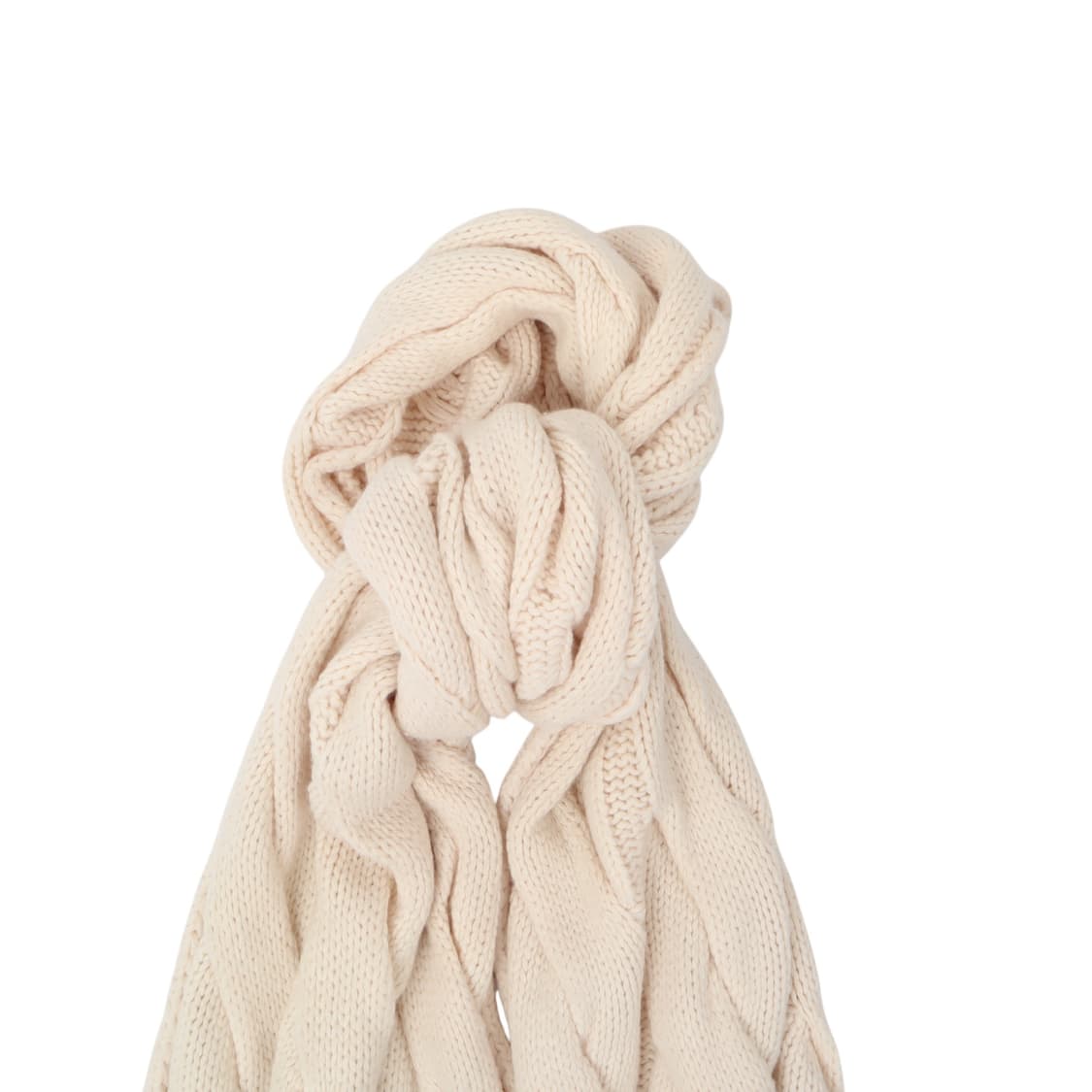 폴로 랄프로렌 크림 케이블 니트 롱 머플러 상품이미지3