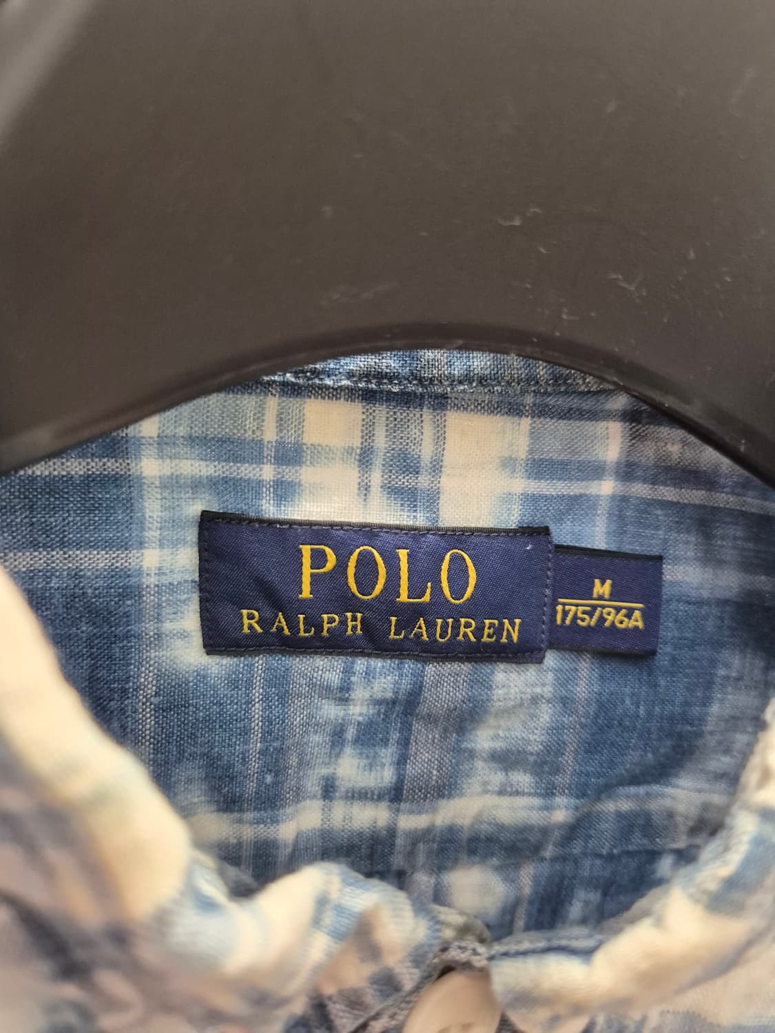폴로 랄프로렌 타이 다이 셔츠 블루 M 상품이미지4
