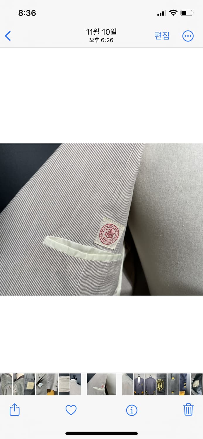 60년대 jpress 빈티지 블레이저 40사이즈 브룩스브라더스 폴로 상품이미지3