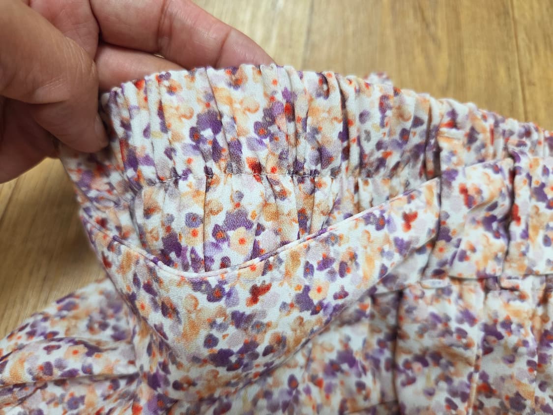 자라(zara) 플라워 벨티드 반바지 55 새상품 상품이미지7