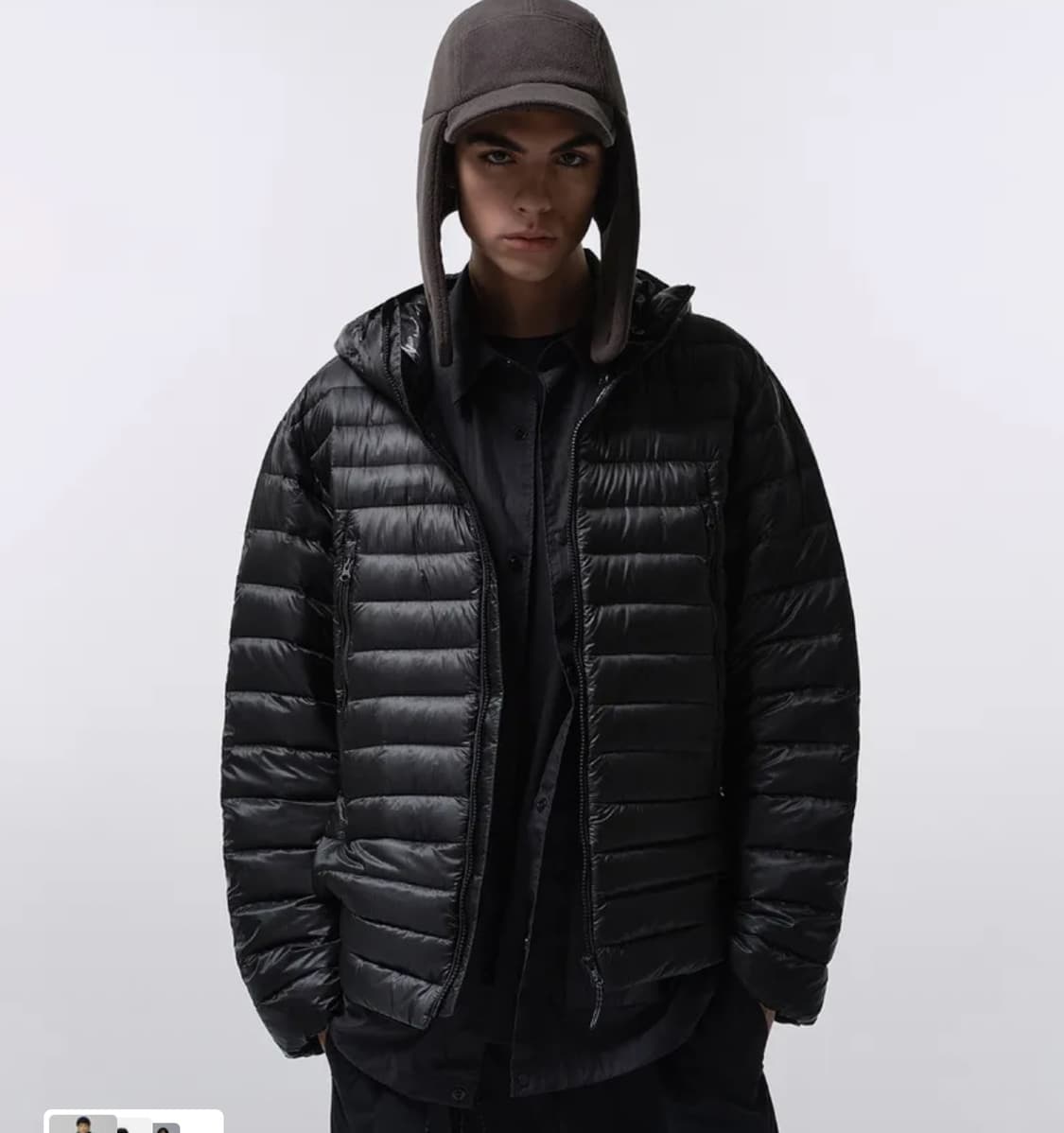 무신사스탠다드 시티레저 경량패딩 L 새상품 상품이미지1