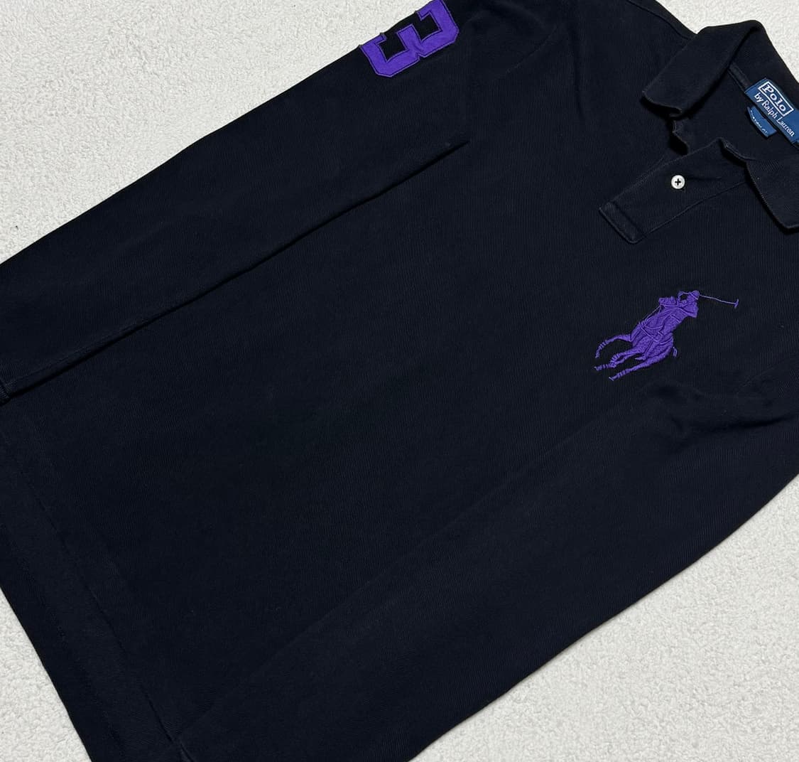 폴로 랄프로렌 빅포니 블랙 긴팔 상품이미지3